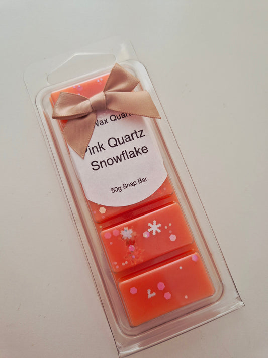 Pink Quartz Snowflake